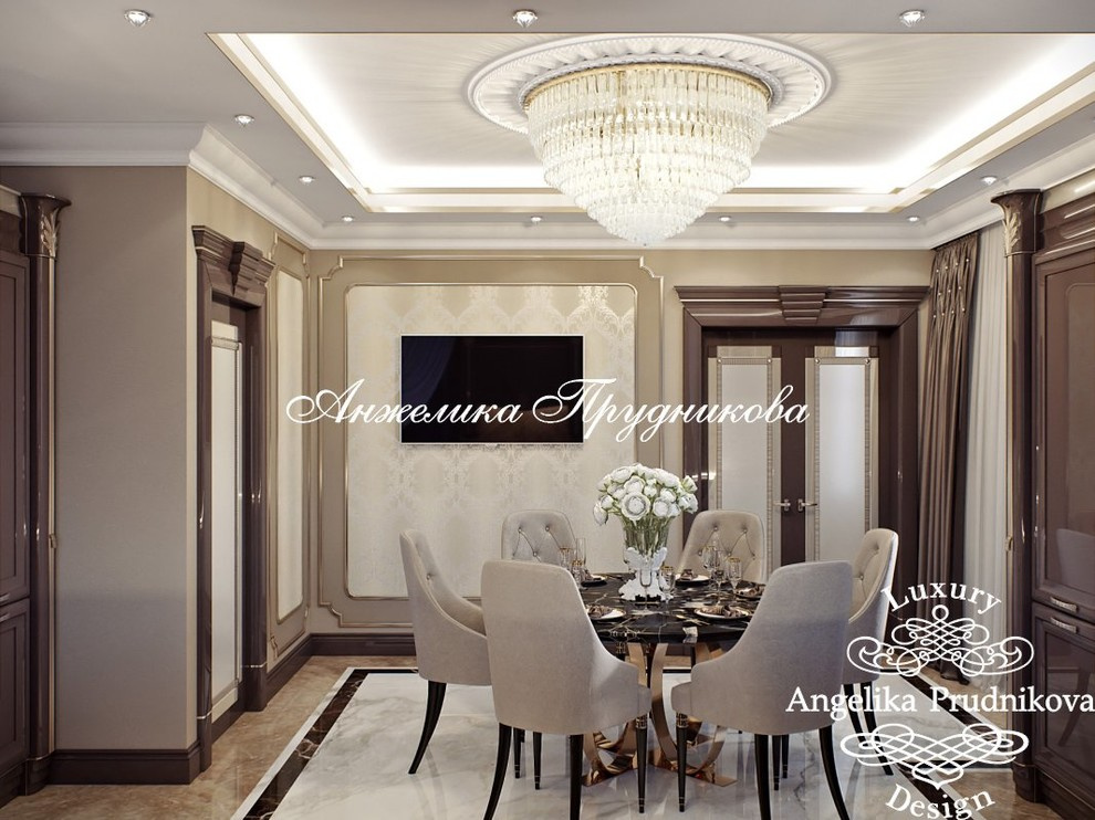 Дизайн-проект в стиле ар-деко интерьера коттеджа в г.Краснодар