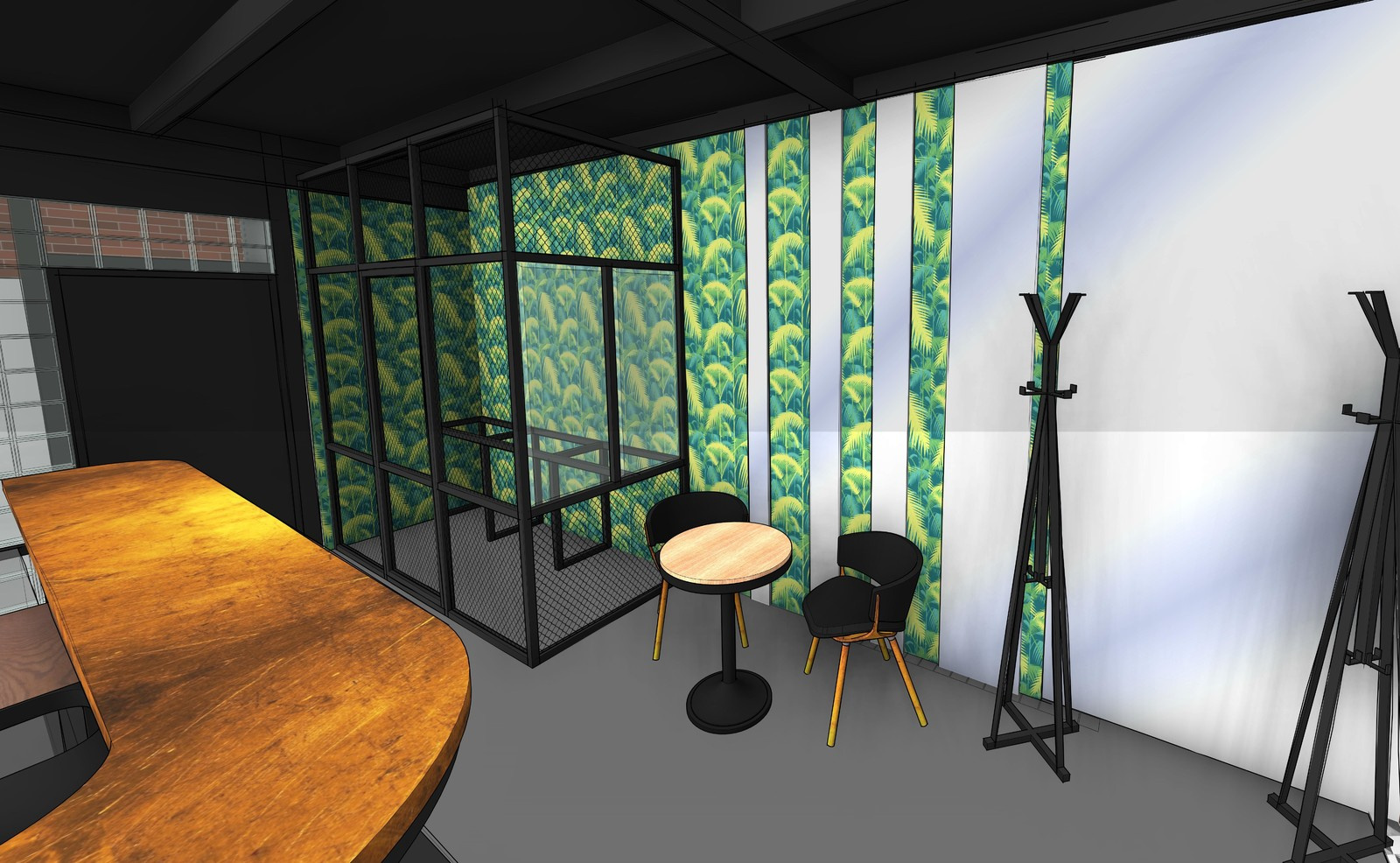 Проект кафе Middle Bar