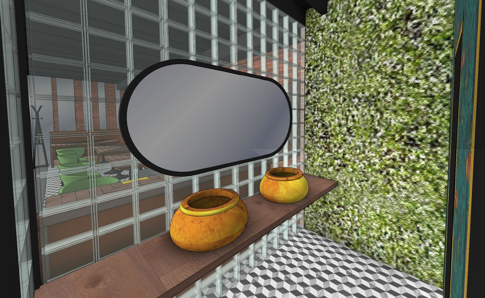 Проект кафе Middle Bar