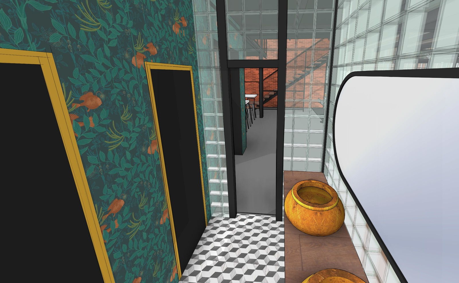 Проект кафе Middle Bar