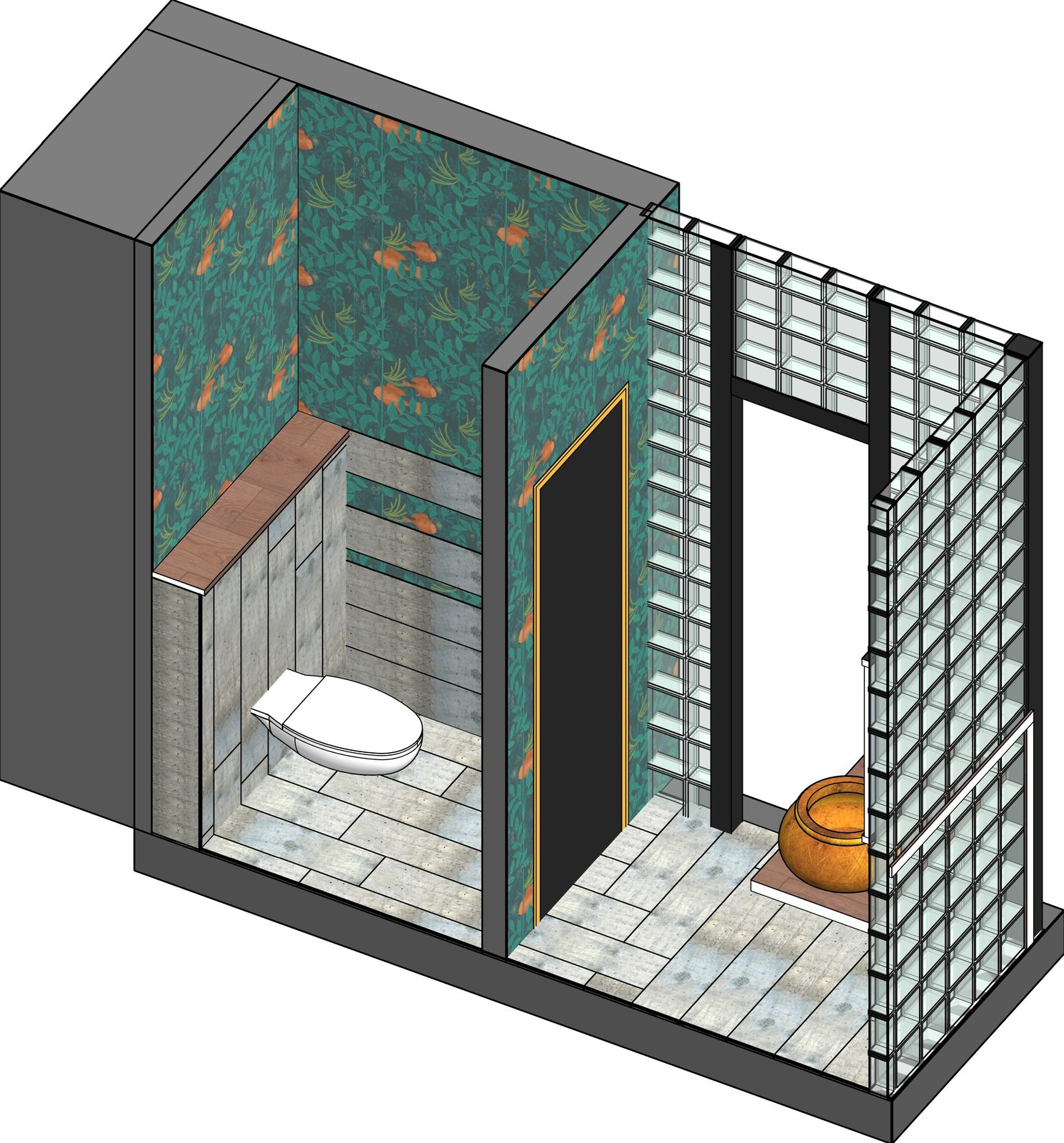 Проект кафе Middle Bar