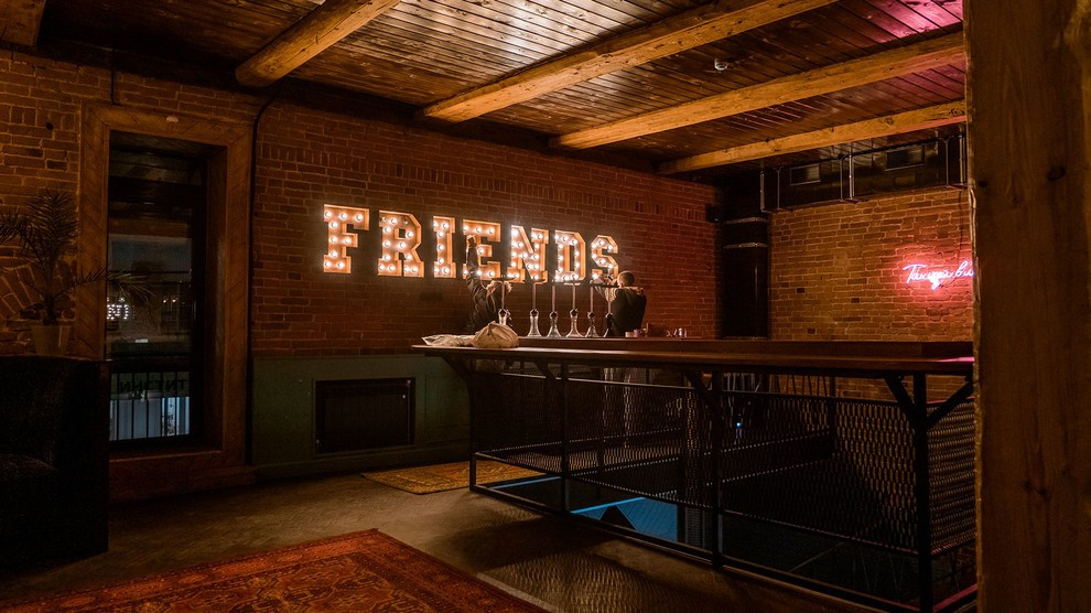 Проект кафе Middle Bar