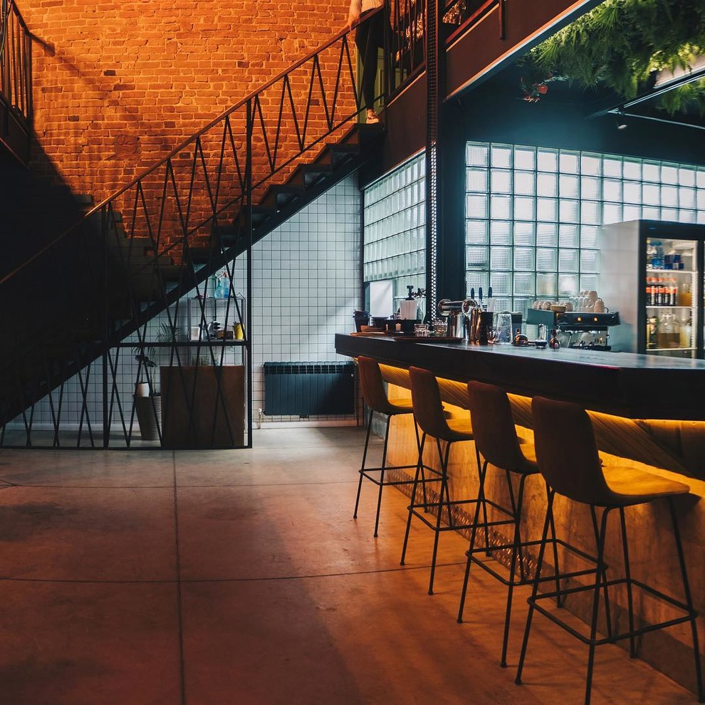 Проект кафе Middle Bar