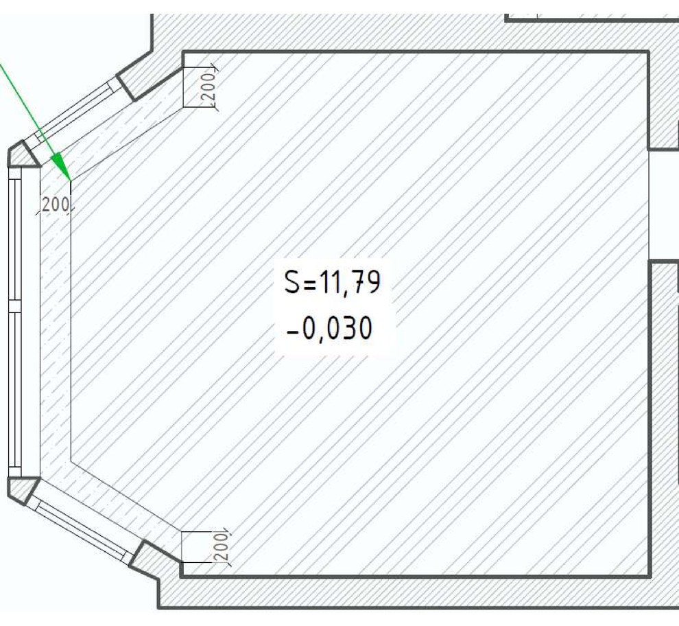 Кухня по дизайн-проекту, 12 кв. м