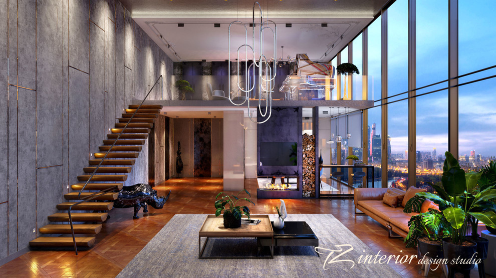Beautiful loft designed by #TZ_interior
