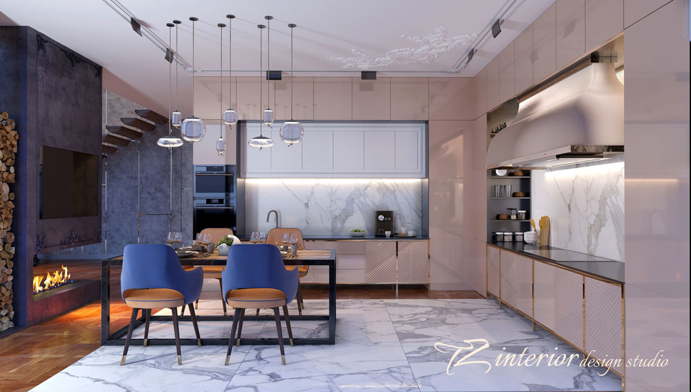 Beautiful loft designed by #TZ_interior