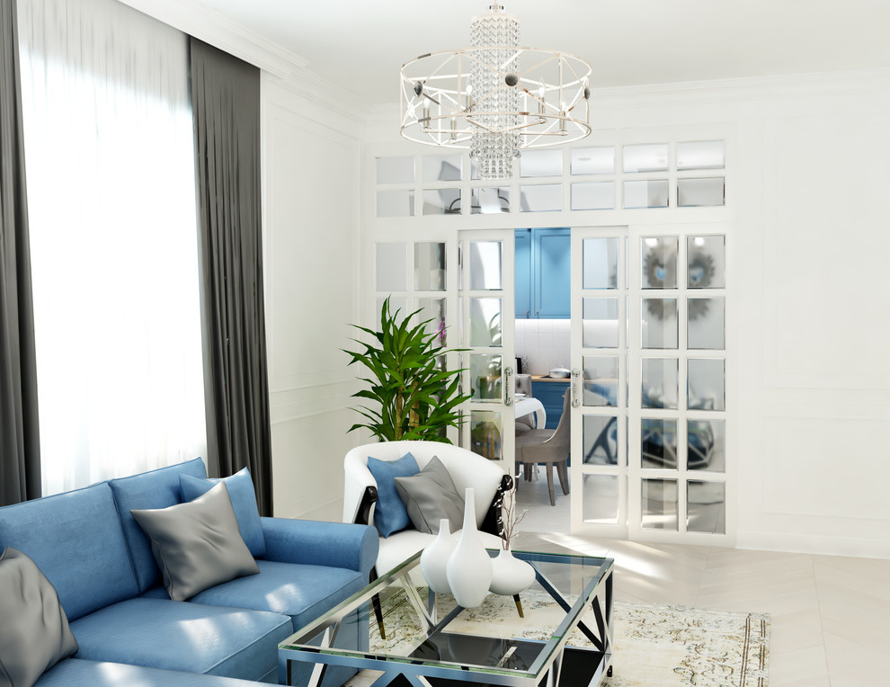 Дизайн проект 3-к квартиры