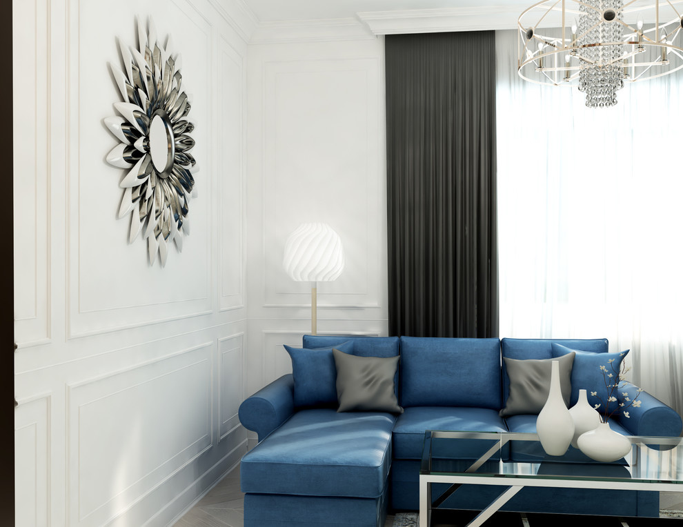 Обложка проекта: Дизайн проект 3-к квартиры в стиле классика