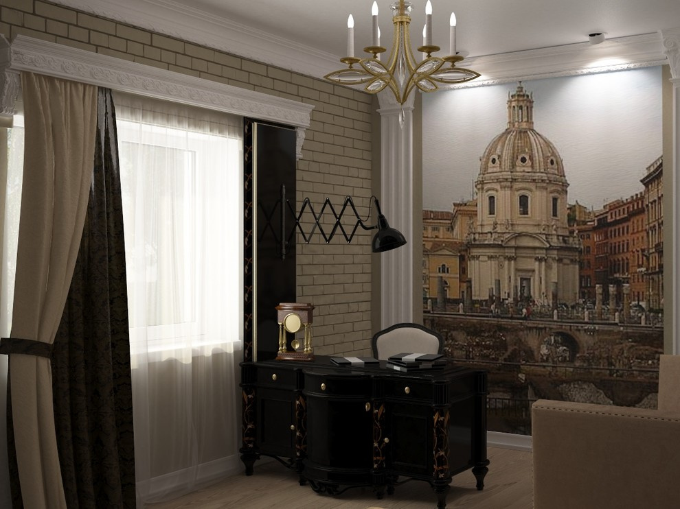 Интерьер в стиле арт-деко для загородного дома