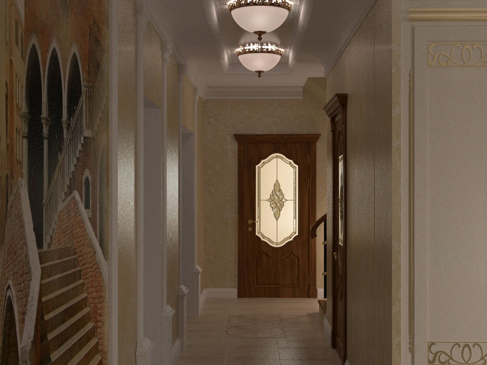 Интерьер в стиле арт-деко для загородного дома