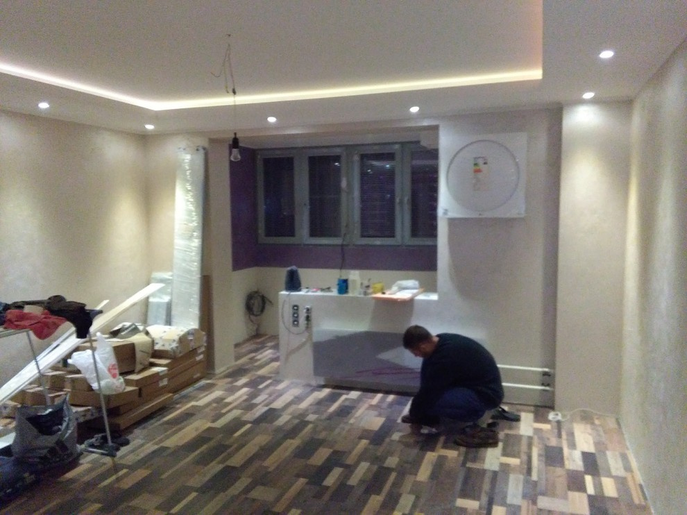 Кухня на балконе и совмещение балкона с комнатой