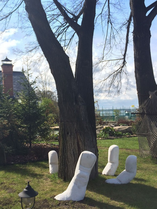 Озеленение частного особняка