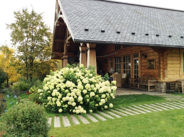 Озеленение частного дома