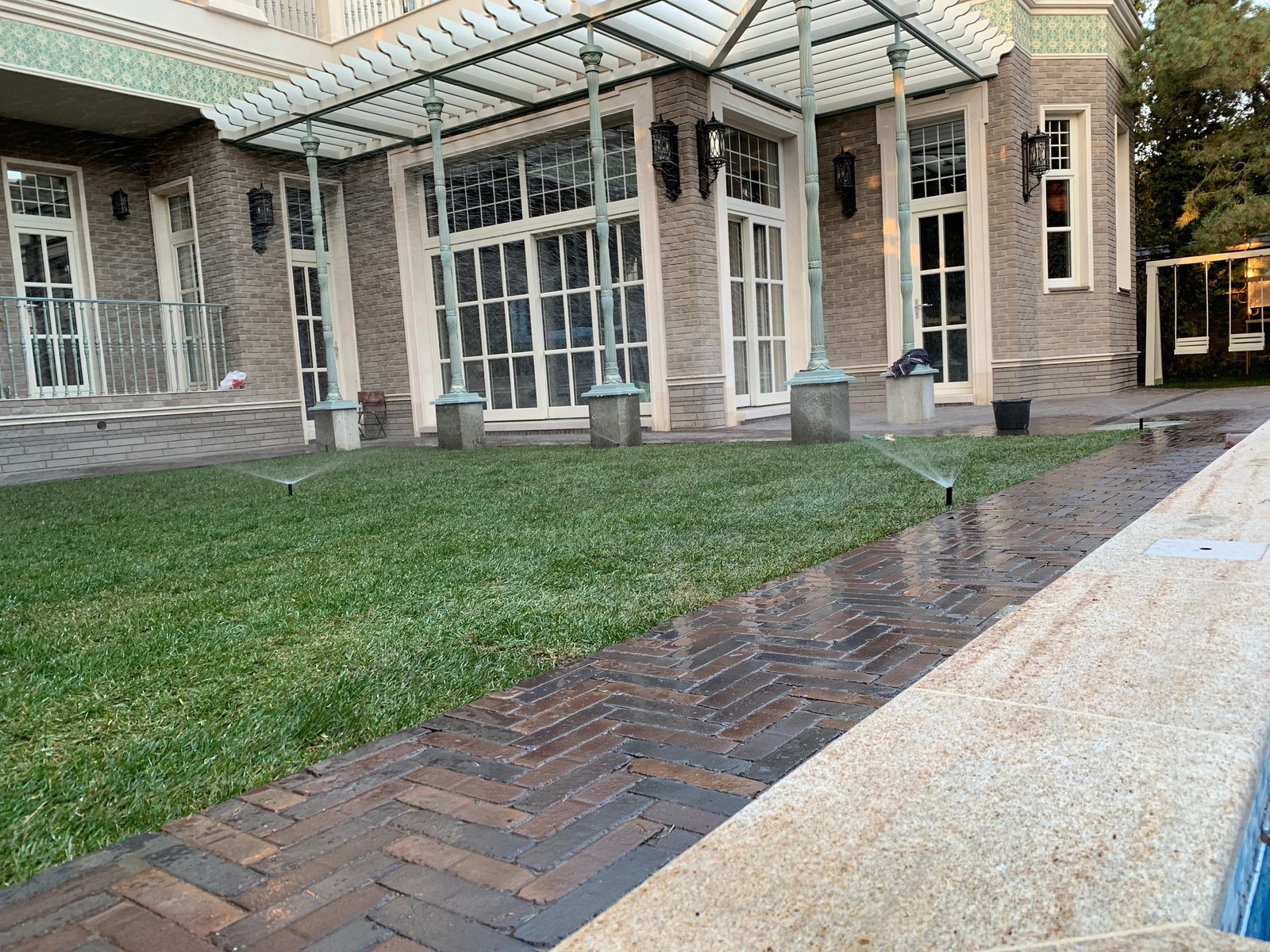 Ландшафт частного участка