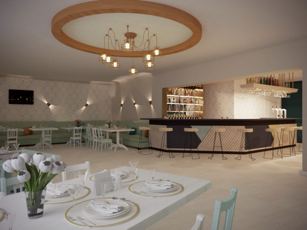 Дизайн-проект ресторана 170 м2