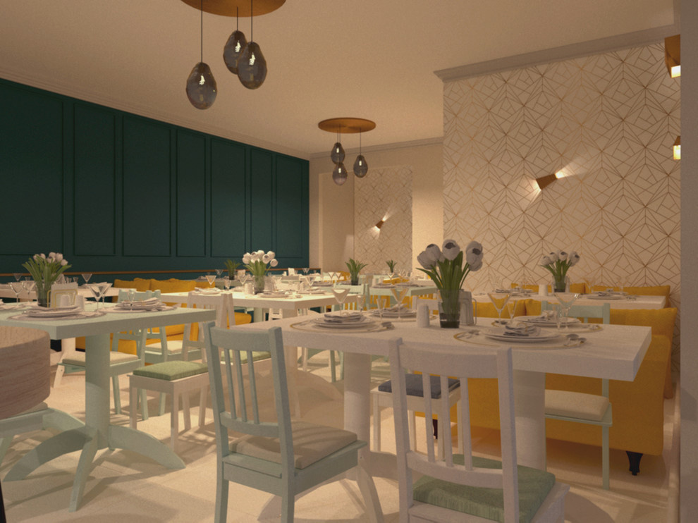 Дизайн-проект ресторана 170 м2