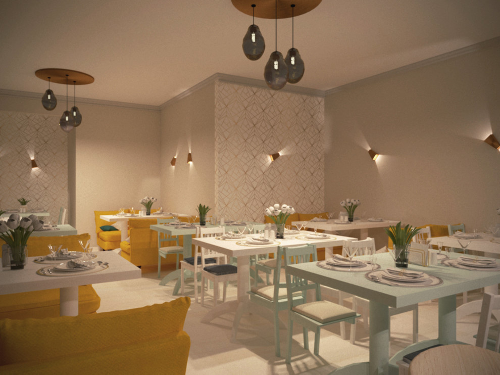 Дизайн-проект ресторана 170 м2