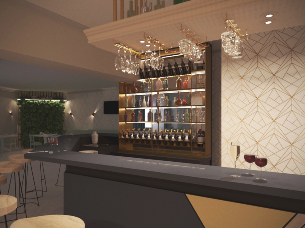 Дизайн-проект ресторана 170 м2