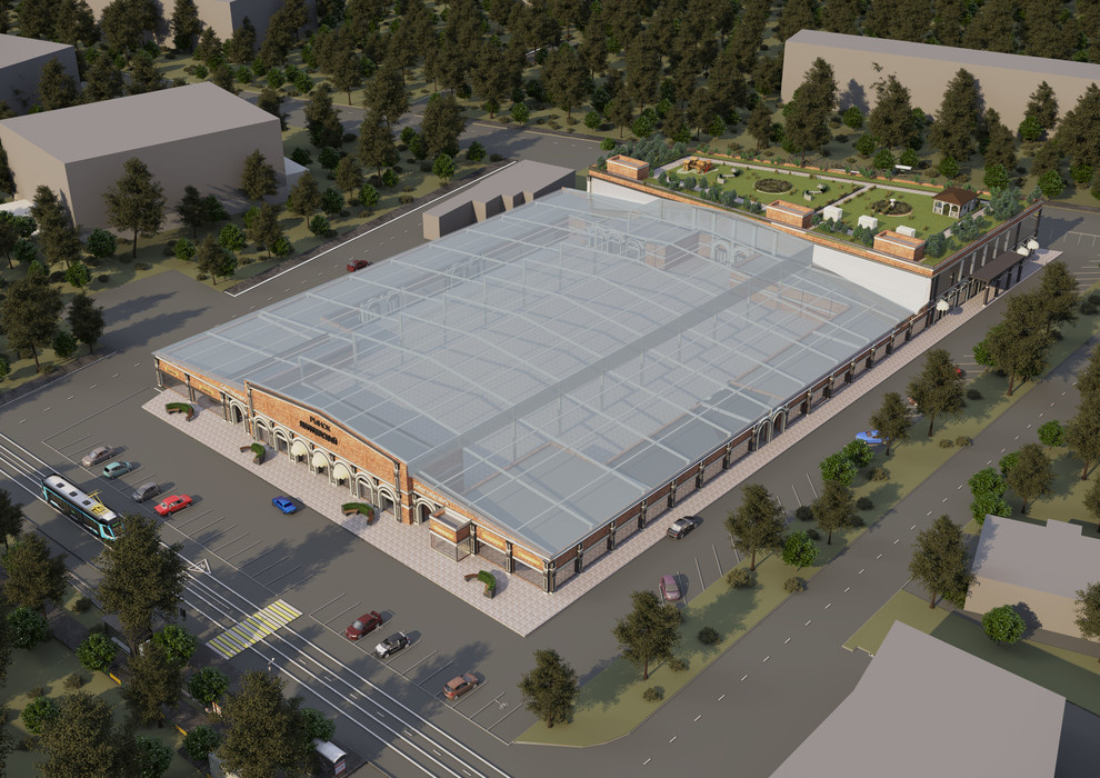 Реконструкция Коптевского рынка, г. Москва