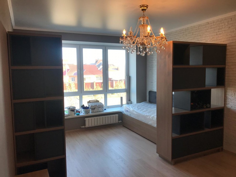 Делим комнату на гостиную и спальню для мальчика 9 лет