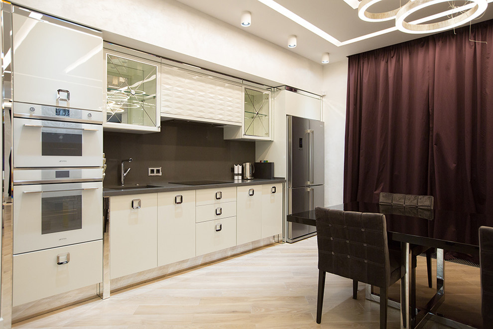 Ремонт трёхкомнатной квартиры 144 кв.м в современном стиле с элементами ар-деко