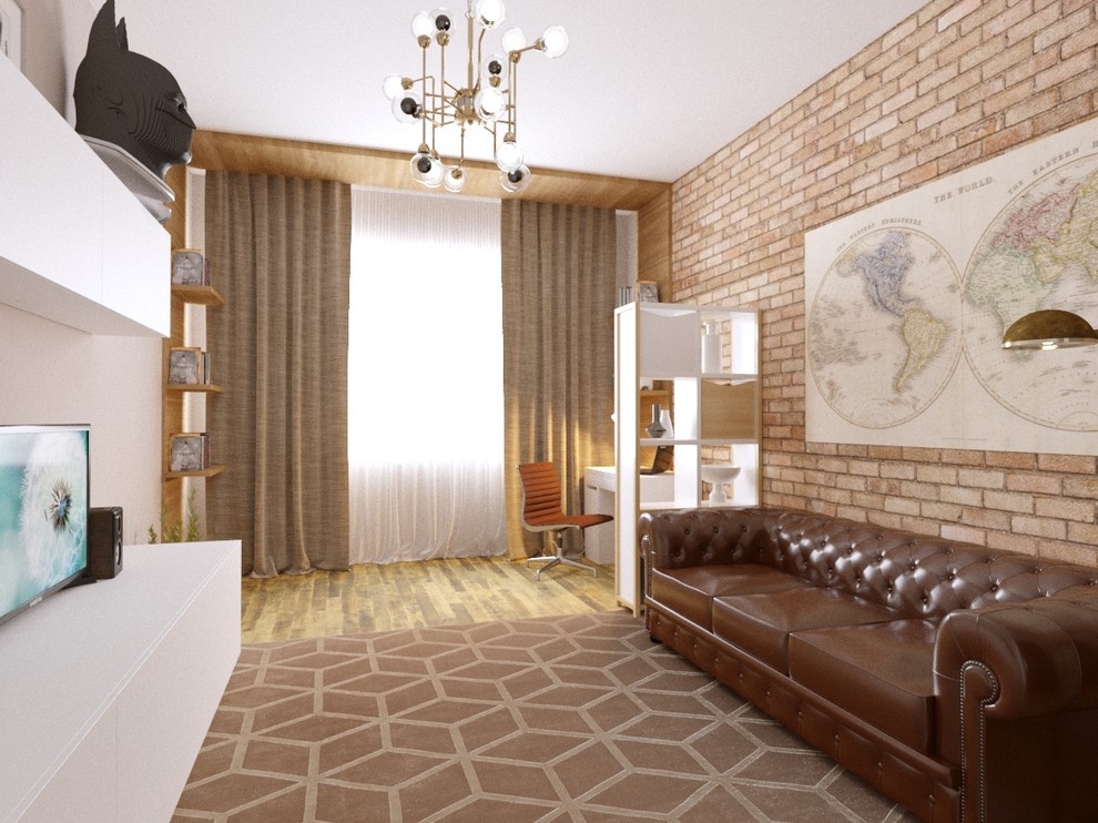 Лофт Детская 17,5м2