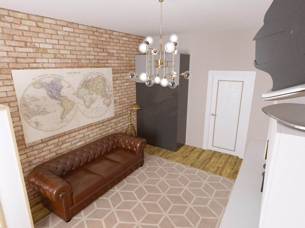 Обложка проекта: Лофт Детская 17,5м2