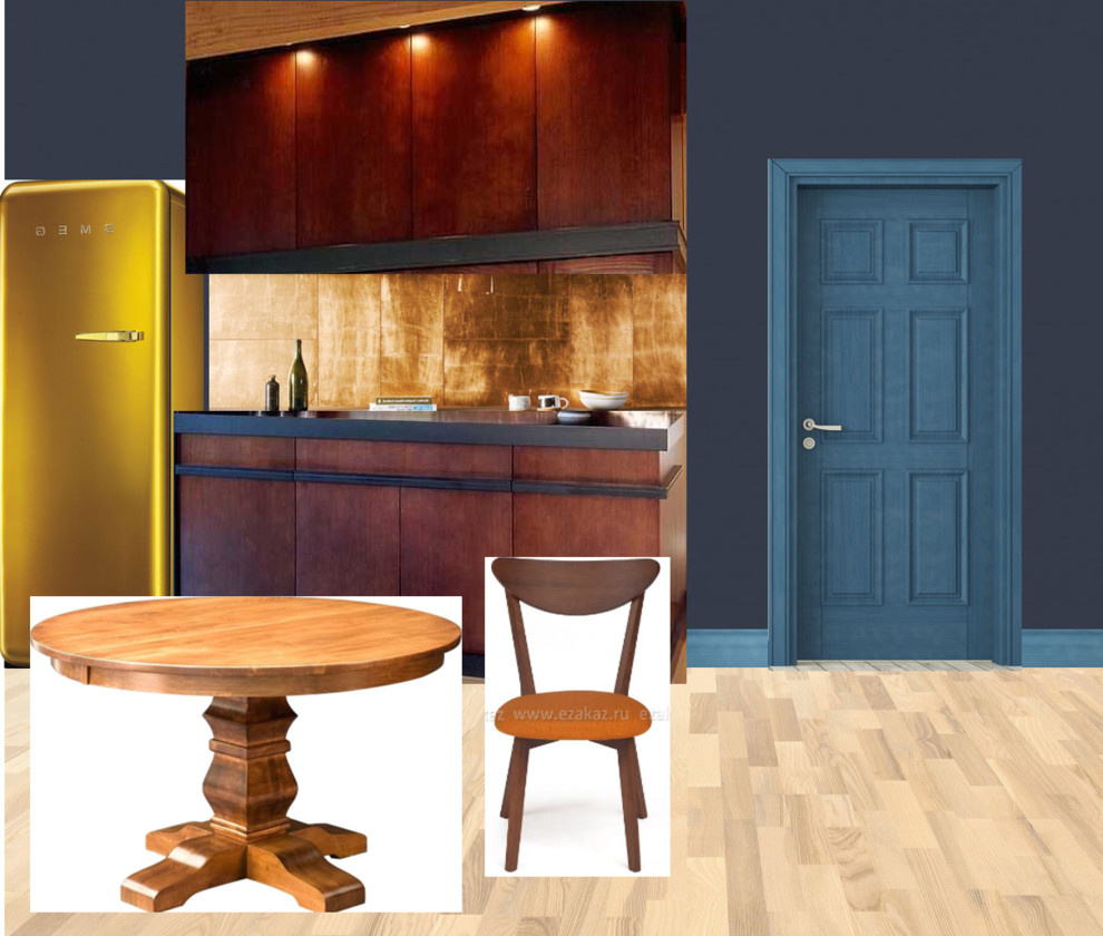 Обложка проекта: Золотой холодильник