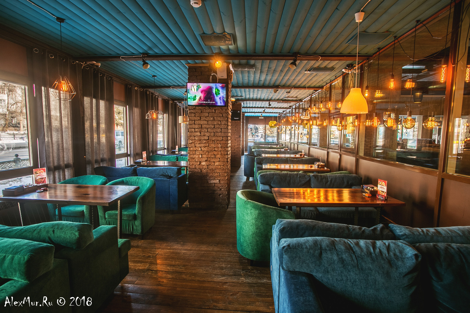 Интерьерные фотографии ресторана "Vozdyh"