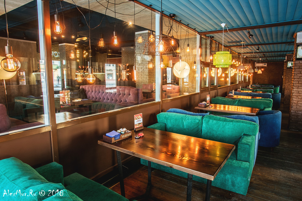 Интерьерные фотографии ресторана "Vozdyh"
