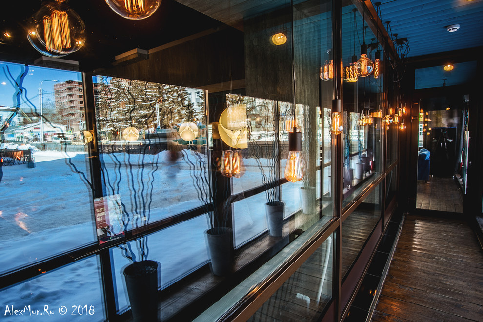 Интерьерные фотографии ресторана "Vozdyh"