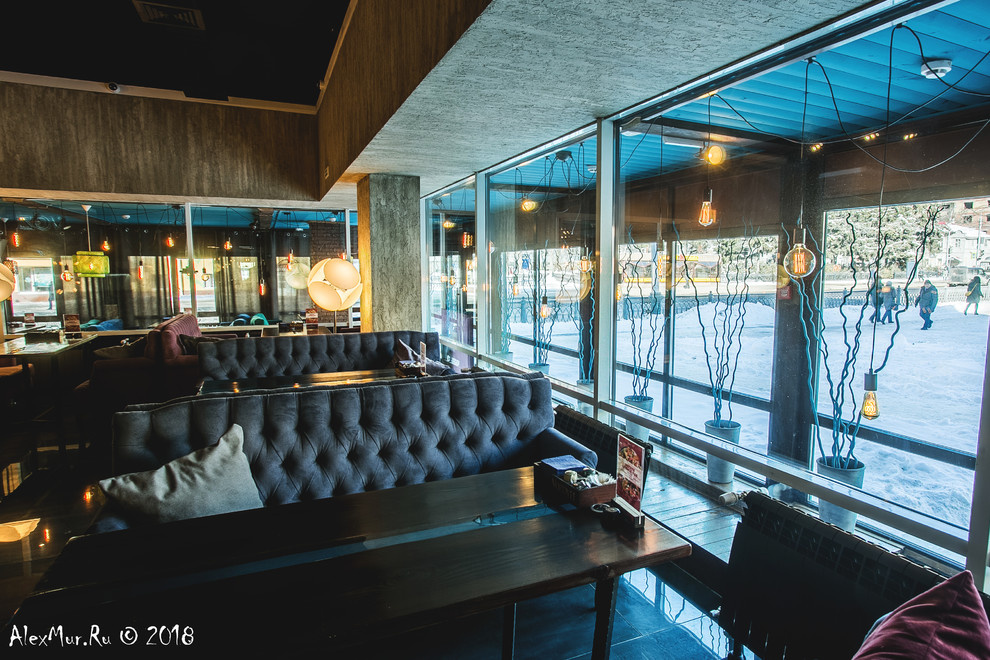 Интерьерные фотографии ресторана "Vozdyh"