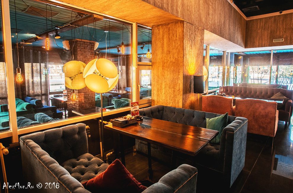 Интерьерные фотографии ресторана "Vozdyh"