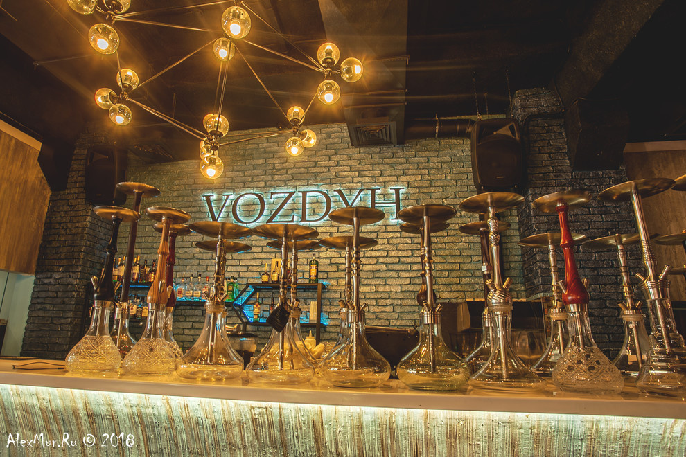 Интерьерные фотографии ресторана "Vozdyh"