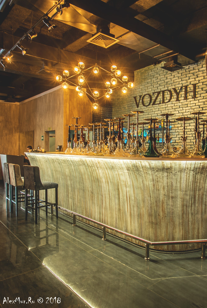 Интерьерные фотографии ресторана "Vozdyh"
