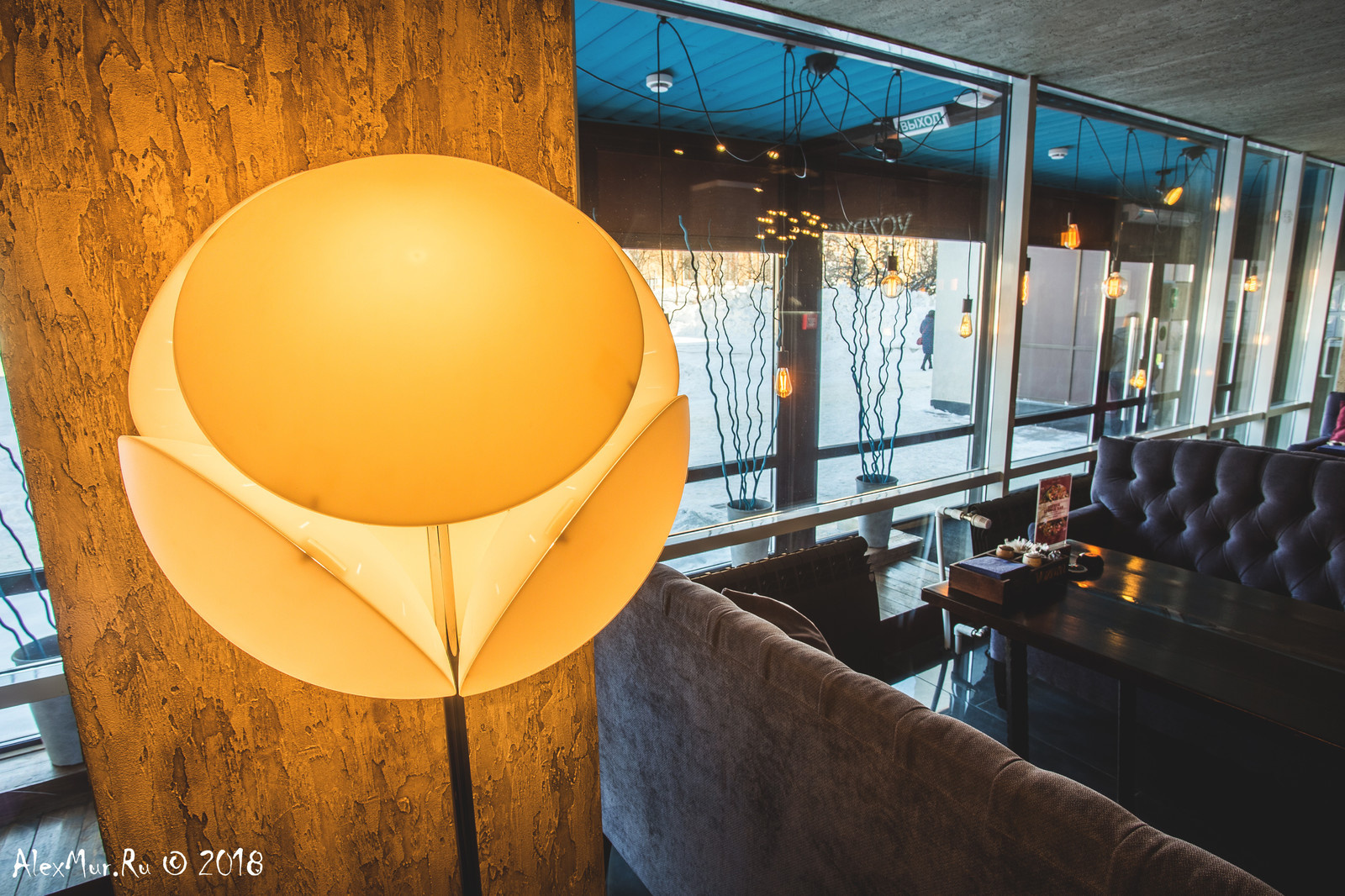 Интерьерные фотографии ресторана "Vozdyh"