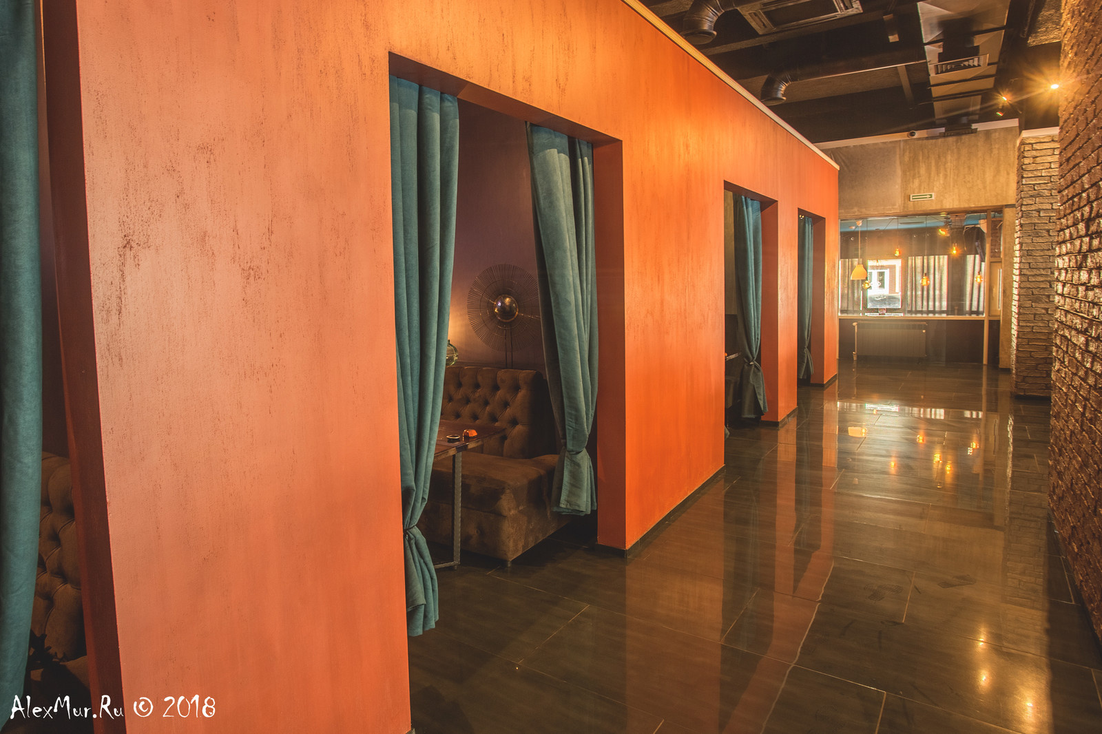 Интерьерные фотографии ресторана "Vozdyh"