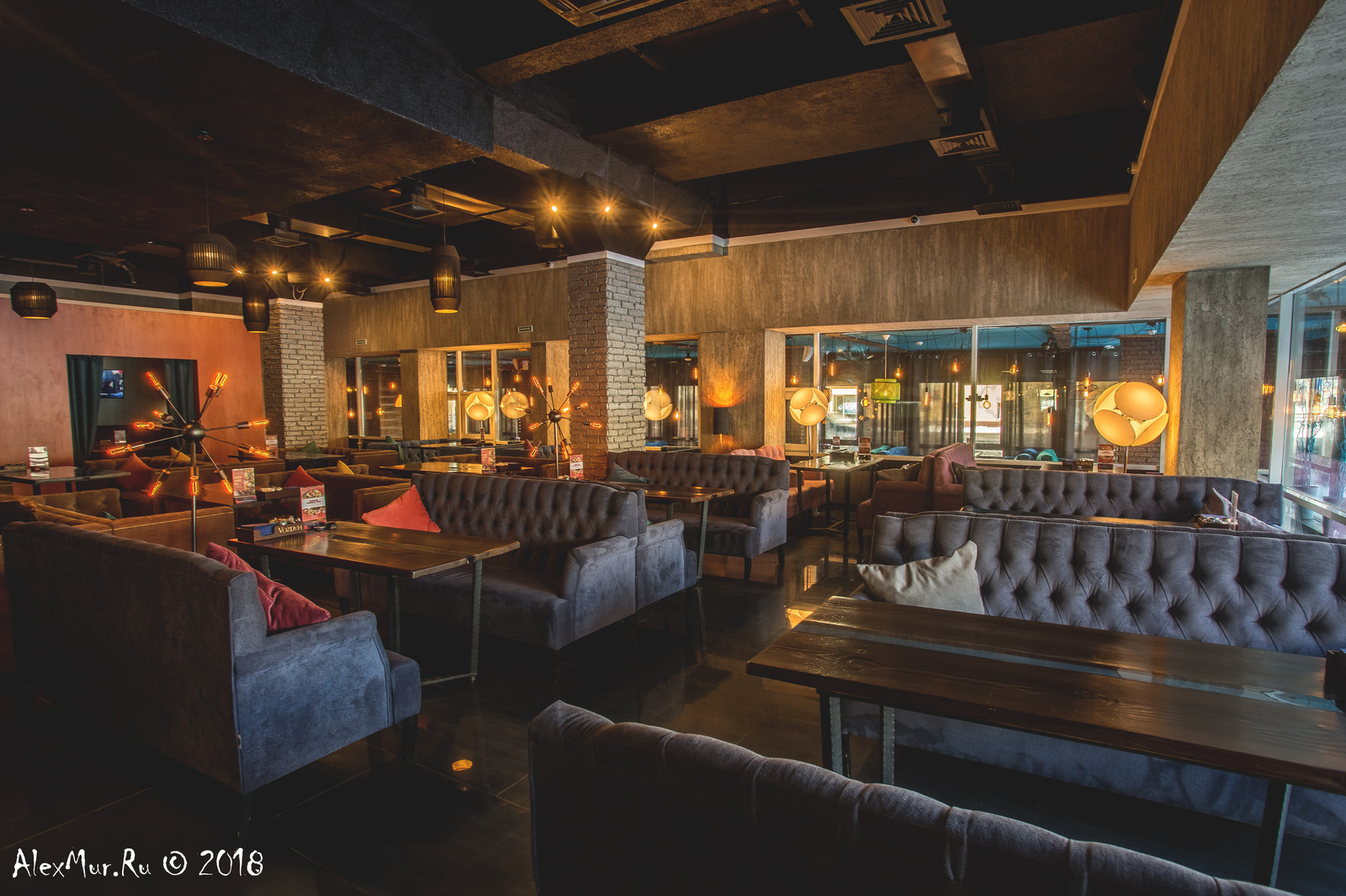 Интерьерные фотографии ресторана "Vozdyh"