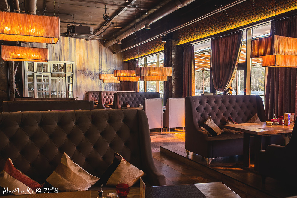 Интерьерные фотографии ресторана "Пастернак"