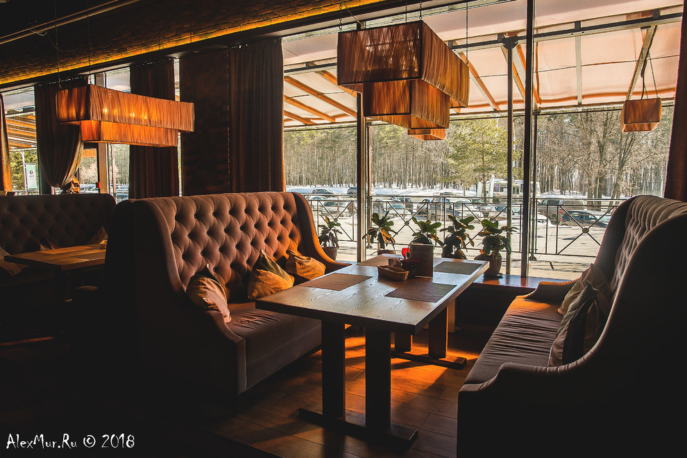Интерьерные фотографии ресторана "Пастернак"