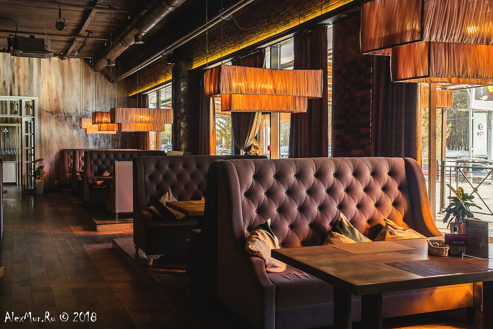 Интерьерные фотографии ресторана "Пастернак"