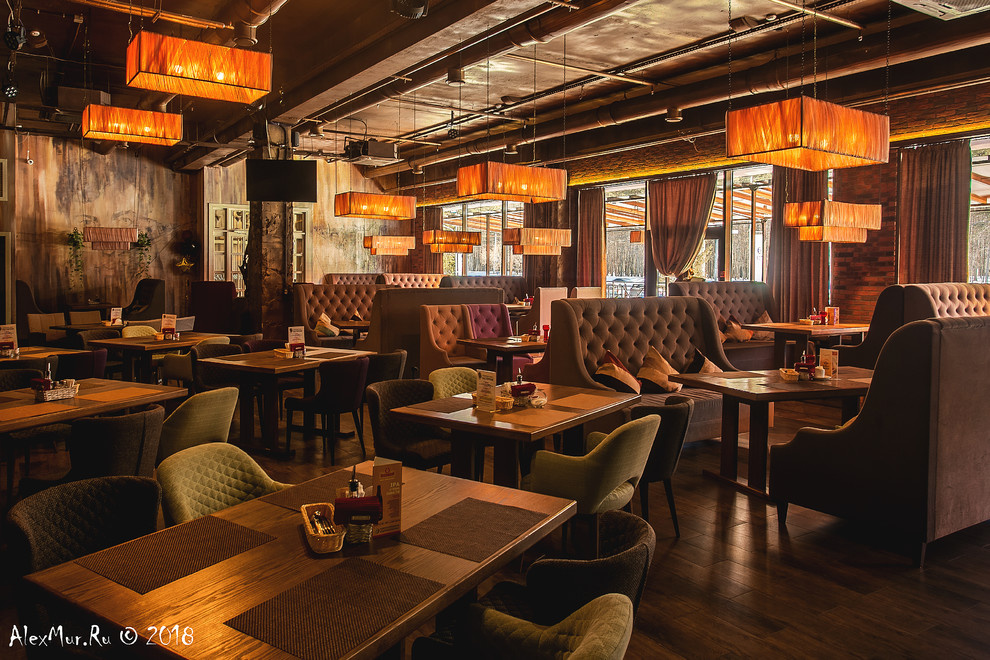 Интерьерные фотографии ресторана "Пастернак"