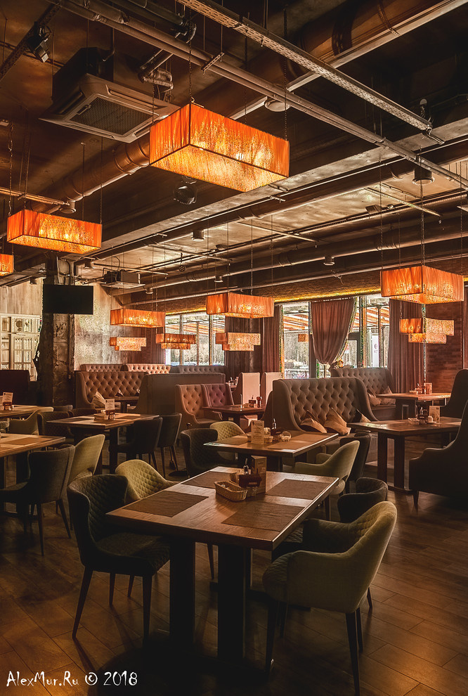 Интерьерные фотографии ресторана "Пастернак"