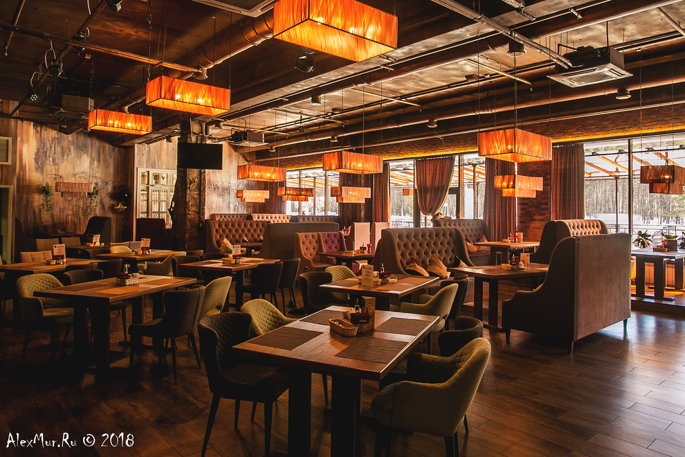 Интерьерные фотографии ресторана "Пастернак"