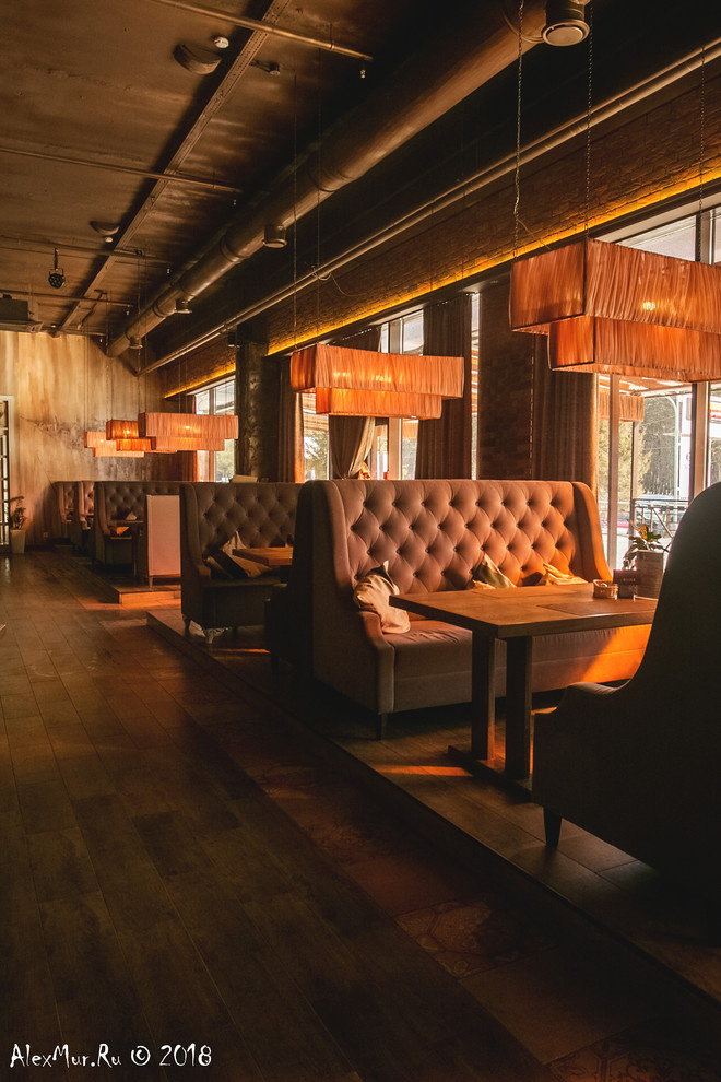 Интерьерные фотографии ресторана "Пастернак"