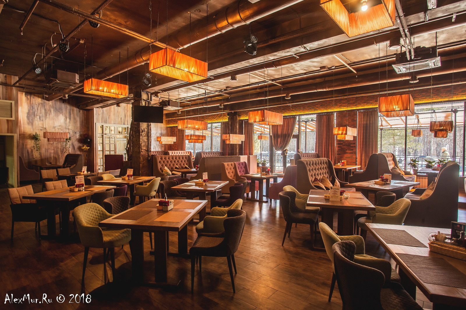 Обложка проекта: Интерьерные фотографии ресторана "Пастернак"