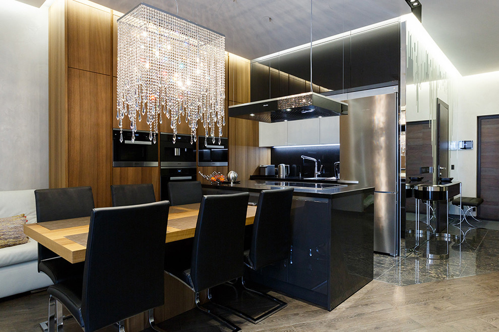 Ремонт трёхкомнатной квартиры 101 кв. м в стиле ар-деко