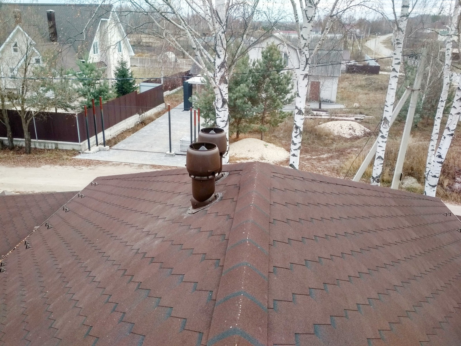 Вентиляция и дымоходы в срубе 500 м2