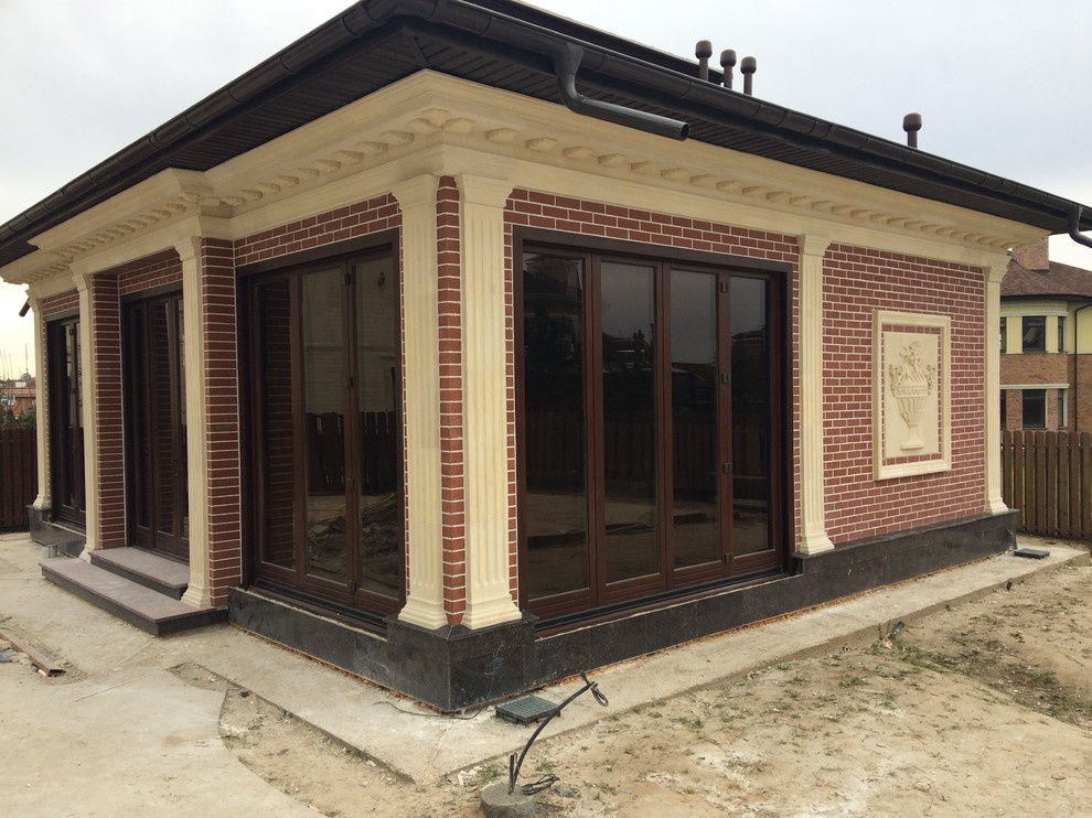 Облицовка фасадов натуральным камнем