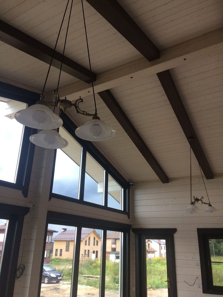 Загородный дом из клееного бруса